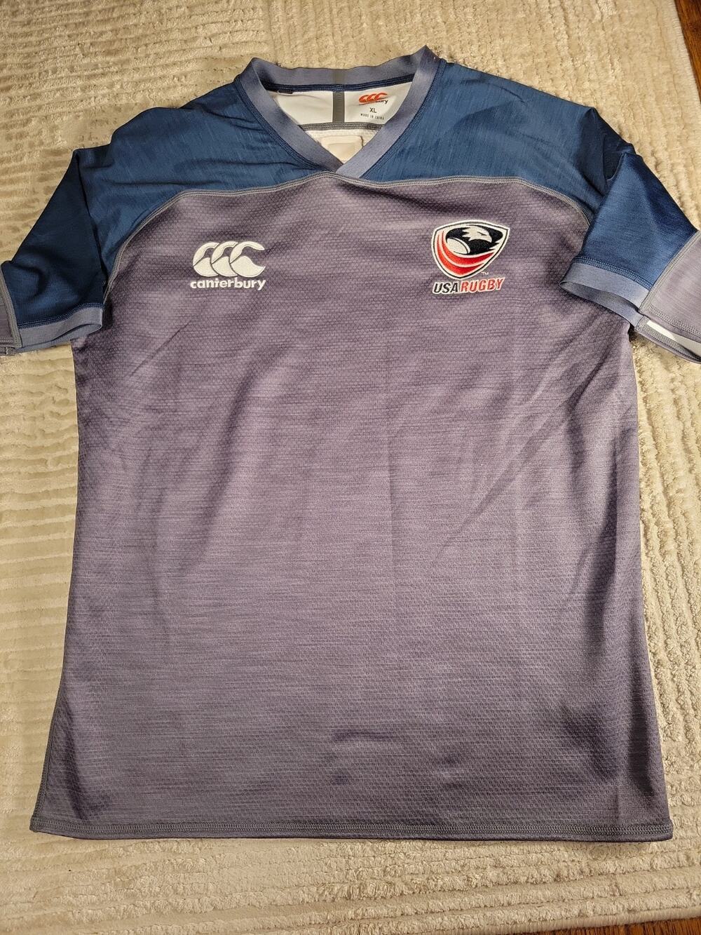 Canterbury Rugby Jersey Mens Size XL Adult Shirt